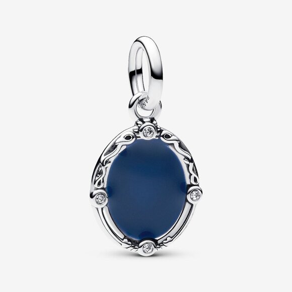 Pandora Disney Snow White Magic Mirror Dangle Charm - Picture 1 of 6